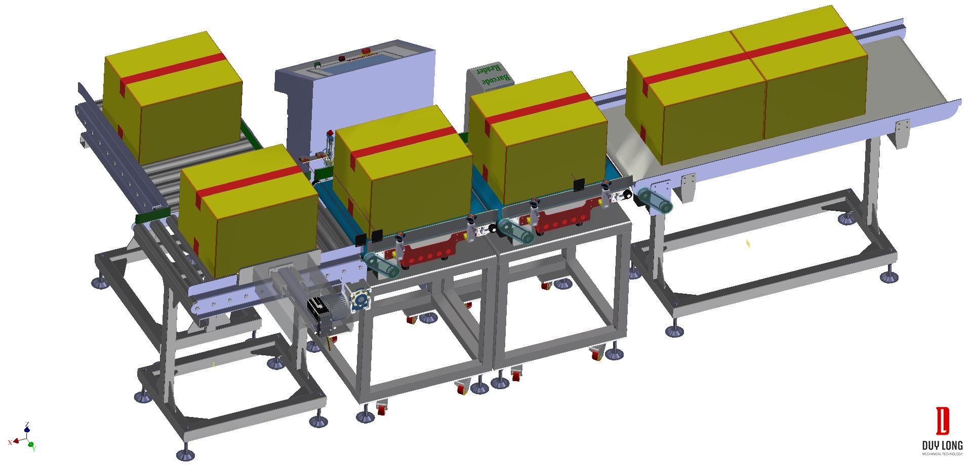 Máy cân phân loại sản phẩm (checkweigher) CL200-40/100 Series METTLER TOLEDO