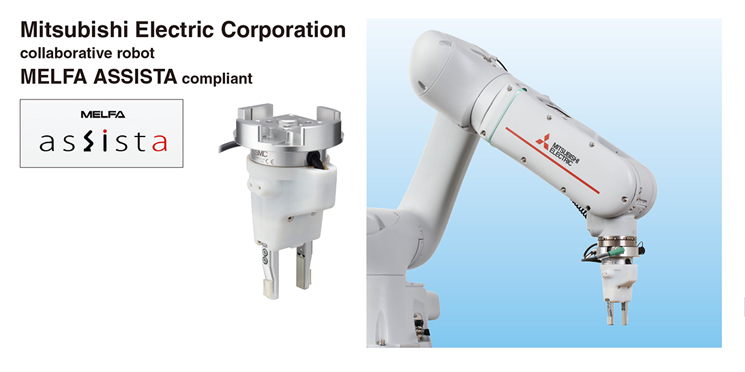 Tay gắp khí nén SMC cho Cobot Mitsubishi Electric dòng MELFA ASSISTA