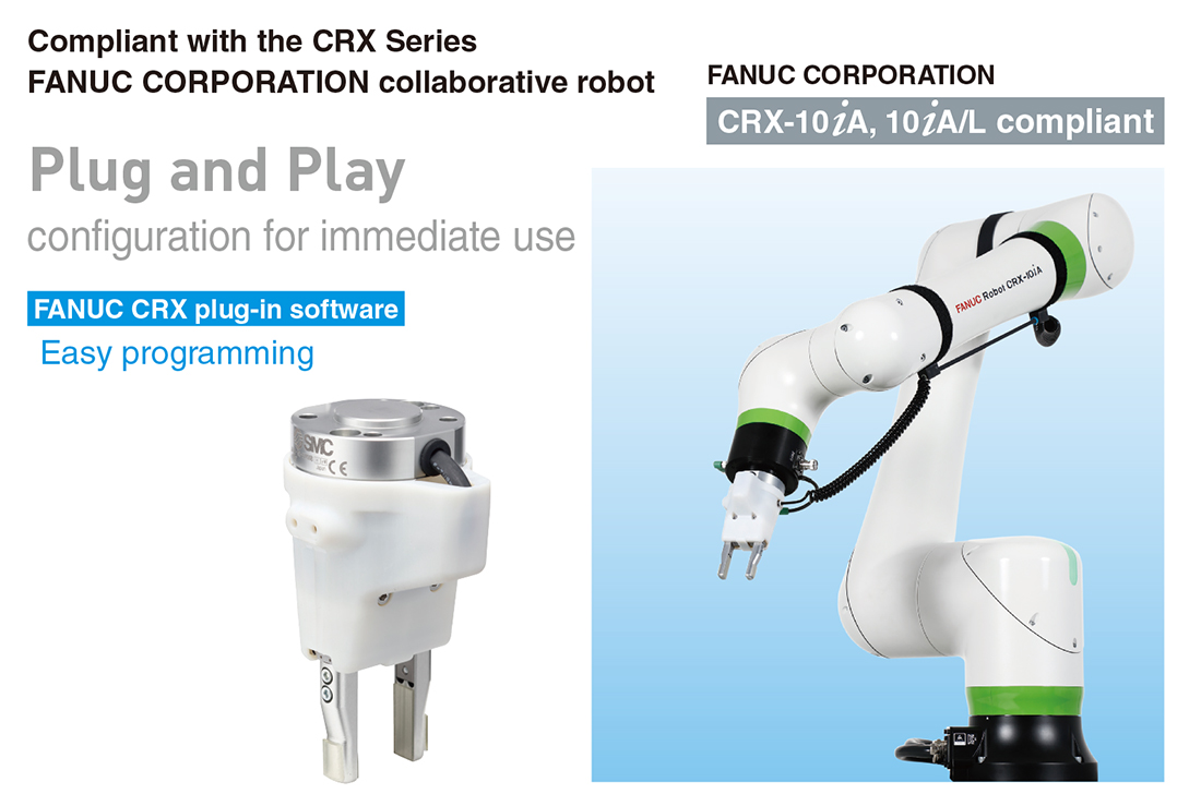 Tay gắp khí nén SMC cho Cobot dòng CRX